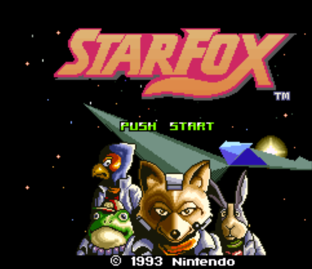 Starfox Title Screen